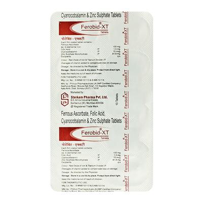 FEROBIN XT TABLET 10'S - Iron Supplement/Anaemia-Vma