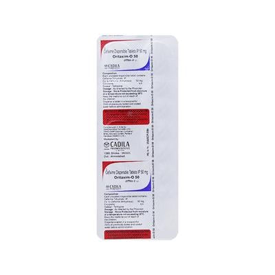 Oritaxim O 50mg Tablet 10'S - Bacterial Infections-Cep