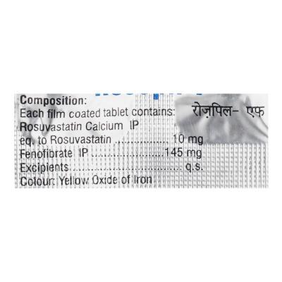 ROSEPIL F Tablet 10's - High Cholesterol-Dys