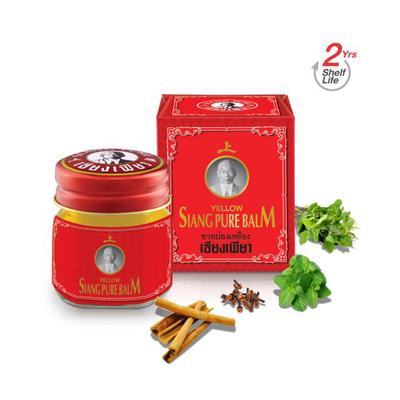 Siang Pure Pain Relief Yellow Balm 12 gm - Balm/Ointments