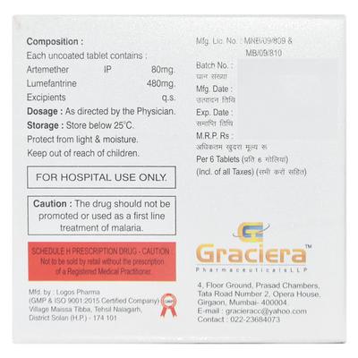 ERAFANTRIN Tablet 6's (N) - Malarial