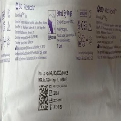BD Luer Lock Syringe 50 ml (N) - Syringes And Needles
