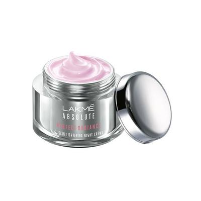 Lakme Absolute Perfect Radiance Skin Lightening/Brightening Night Creme 50 gm - Night Cream