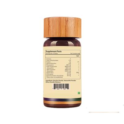 Biogetica Spiruliva Tablet 80's - Herbal Dietary Supplement