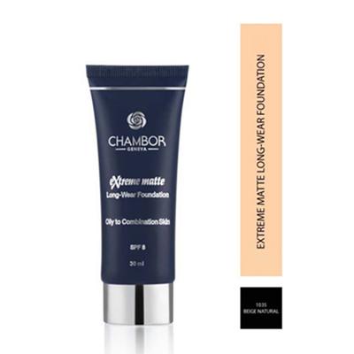 Chambor Extreme Matte Long - Wear Foundation Make Up - Beige 30 ml - Foundation