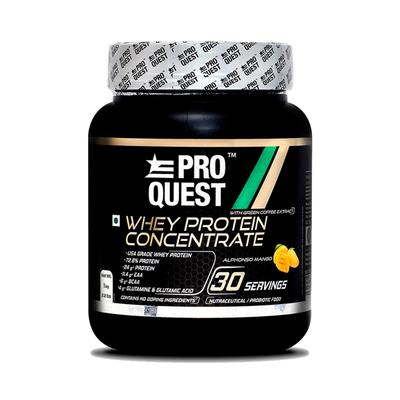 Proquest Whey Protein Concentrate - Alphonso Mango Flavour 1 kg - Whey Proteins