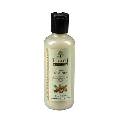 Khadi Shuddha Shampoo - Walnut 210 ml - Shampoos