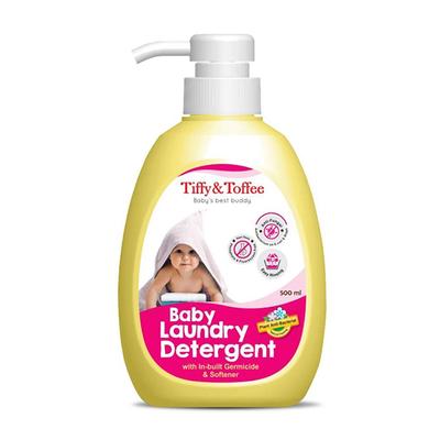 Tiffy & Toffee Non-Alcoholic Hand Sanitizer - Tulsi 100 ml + Baby Laundry Detergent 500 ml - Baby Skin Care