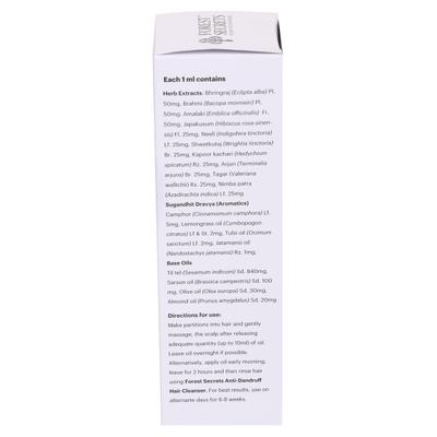 Forest Secrets Anti-Dandruff Hair Oil 200 ml - Hair Oils