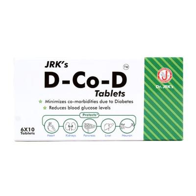 Dr. JRK's D-Co-D Tablet (Pack of 6 x 10's) - Dr. Jrk