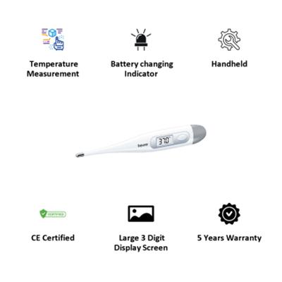 Beurer Medical Clinical Thermometer (FT 09) - Health Monitors And Equipment