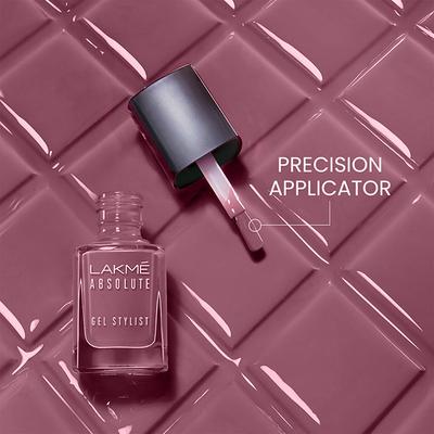 Lakme Absolute Gel Stylist Salmon Souffle 12 ml - Nail Polish