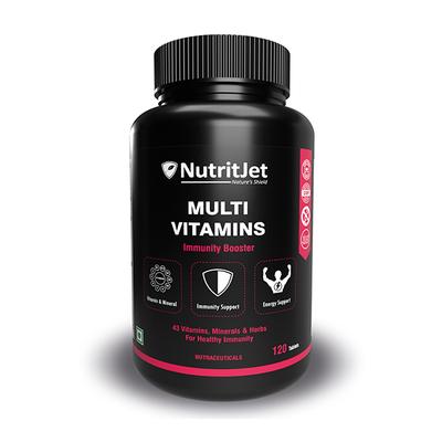 NutritJet Multivitamins Tablet 120's - Multi-Vitamins