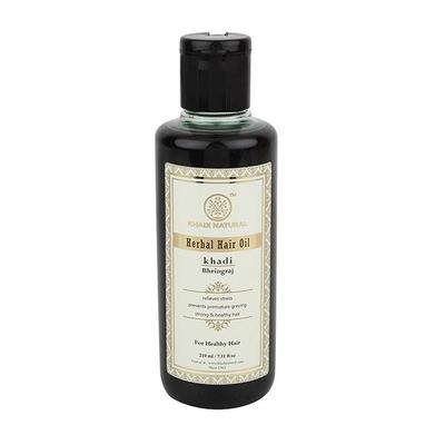 Khadi Natural Herbal Hair Oil - Bhringraj 210 ml - Hair Oils