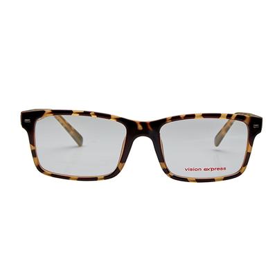 Vision Express 29486 Black Rectangle Eyeglasses (Including Anti-Reflective Coating Lens) 1's - Wearables Eye Glasses