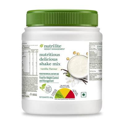 Nutrilite Weight Management Nutritious Delicious Shake Mix - Vanilla Flavor 450 g - Weight Loss