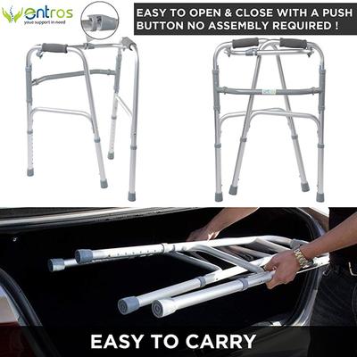 Entros Walker Aluminium (EHS913L) - Wheelchairs & Walking Sticks