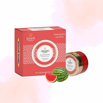 Khadi Veda Lip Balm - Watermelon 10 gm - Lip Balms