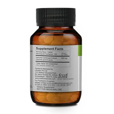 Merlion Naturals Garcinia Cambogia 500 mg Tablet 120's - Pure Herbs