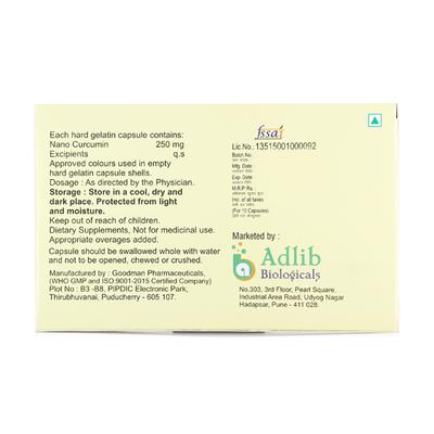 TURMERA 250mg Capsule 10's - Supplements-Sup