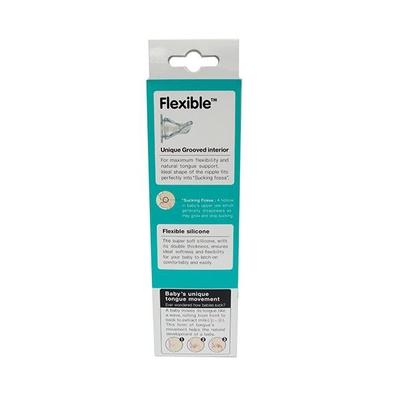 Pigeon Peristaltic Clear Nursing Bottle Rpp for Girl - Pink 240 ml - Feeding & Nursing