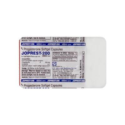 Joprest 200mg Capsule 10'S - Hormonal Therapy-Oes