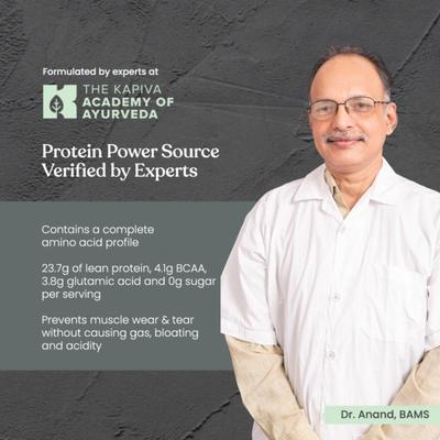 Kapiva Men's Vegan Protein Powder - Banana 1000 gm - Health Products