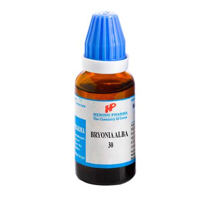 Hering Pharma Bryonia Alba 30 Liquid 30 ml - Dilutions