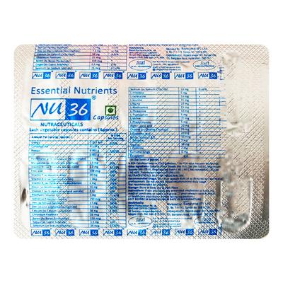 NU 36 Capsule 10'S - Supplements-Sup