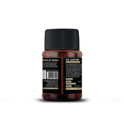 Dr.Vaidya's Shilajit Gold Capsule (Pack of 2 x 30's) - Pure Herbs