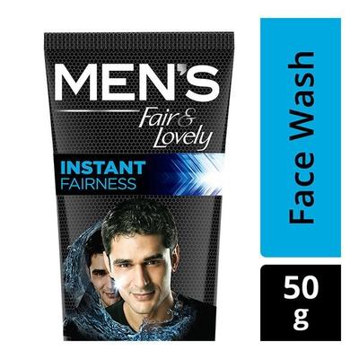Fair & Lovely Men's Instant Fairness Rapid Action Face Wash 50 gm - Face Wash & Cleansers
