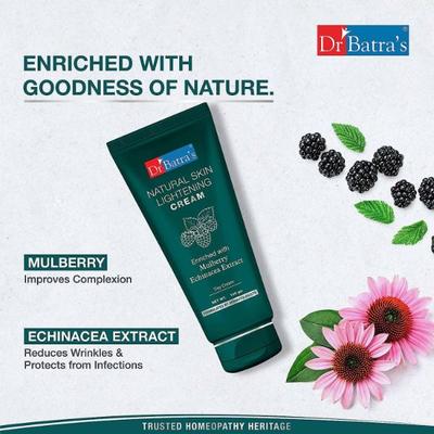 Dr Batra's Oil Control Face Wash 100 gm + Natural Skin Lightening Cream 100 gm + Skin Fairness Serum 50 gm + Intense Moisturizing Cream 100 gm - Personal Care (Ayush)