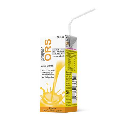 Prolyte ORS Liquid - Lemon Flavour 200 ml - Oral Rehydration (Ors)