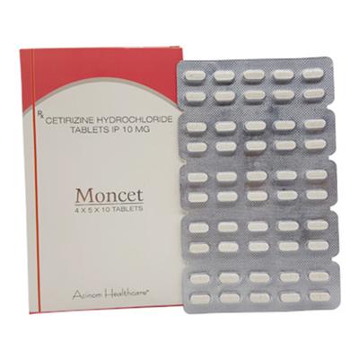 MONCET Tablet 10's - Allergies-Ant