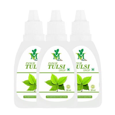 Mint Veda Panch Tulsi Drop (Pack of 3 x 30 ml) - Vitamin C