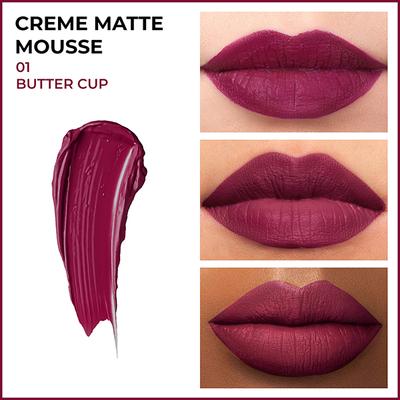 Insight Cosmetics Creme Matte Mousse Butter Cup 6.5 gm - Liquid Lipsticks