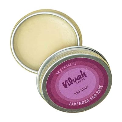 Vilvah Deo Shot - Lavender & Sage 20 gm - Creams/Oils/Lotions