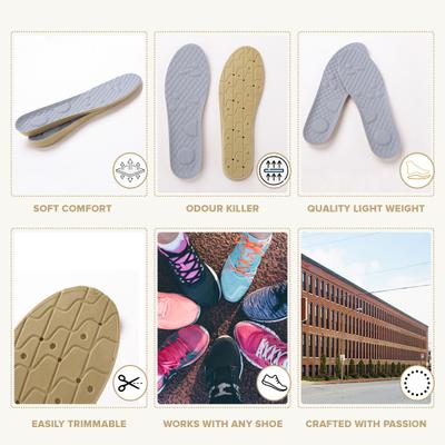 Dr Foot Odor Fighting Insoles Pair (S) 1's - Manicure & Pedicure Kits
