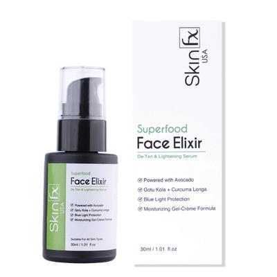 Skin Fx Superfood Face Elixir Serum - De Tan & Lightening (Avocado) 30 ml - Face Serum
