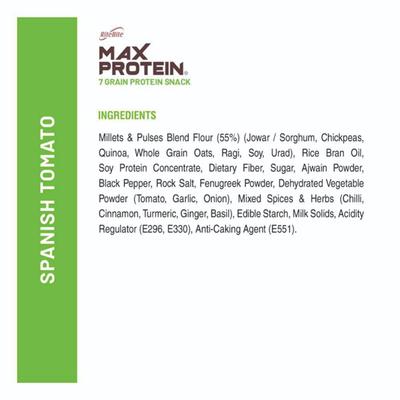 RiteBite Max Protein Chips - Spanish Tomato (Pack of 3) - Nutritional Bars