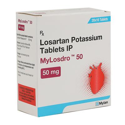 MYLOSDRO 50 Tablet 10's - Hypertension-Ang