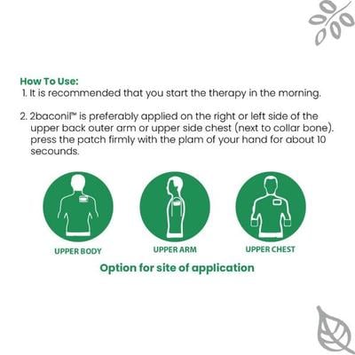 2baconil TTS20 14mg Patch 7'S - Nicotine Patch