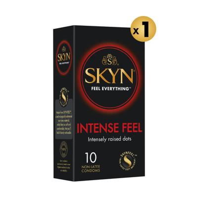 Skyn Condoms - Intense Feel Intensely Raised Dots 10's - Plain/Flavoured Condoms