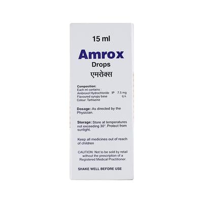 Amrox Drops 15ml - Cough And Cold-Cou
