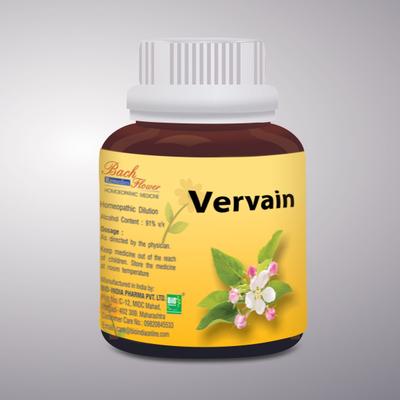 Bio-India's Bach Flower - Vervain 30 ml - Speciality Medicine