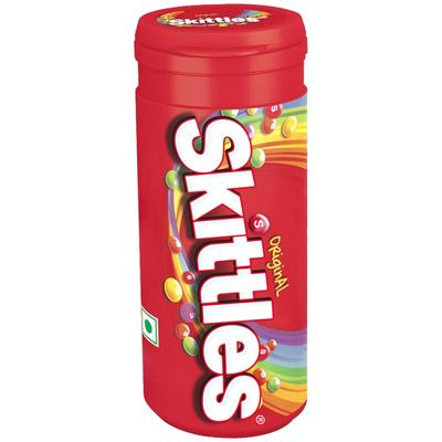 Skittles Original Candies Pouch - Fruit Flavour 33.6 gm - Nutritional Bars