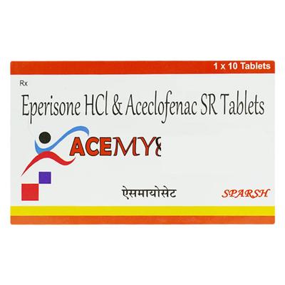 Acemyoset Tablet 10'S - Pain relief-Nsa