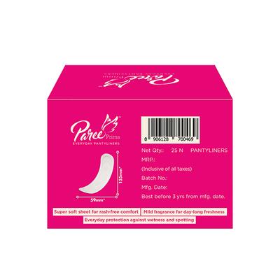 Paree Prima Everyday Pantyliners 25's - Panty Liners
