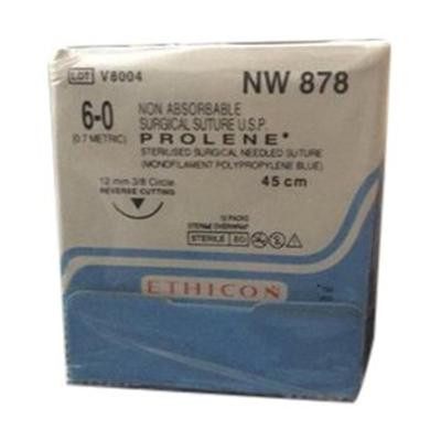 Johnson & Johnson Ethicon Prolene Non Absorbable Surgical Suture (6-0) (45 cm) (NW878) 1's - Sutures