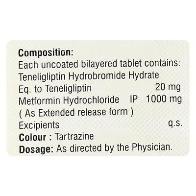 TENESPEC M FORTE Tablet 10's - Diabetes-Ant